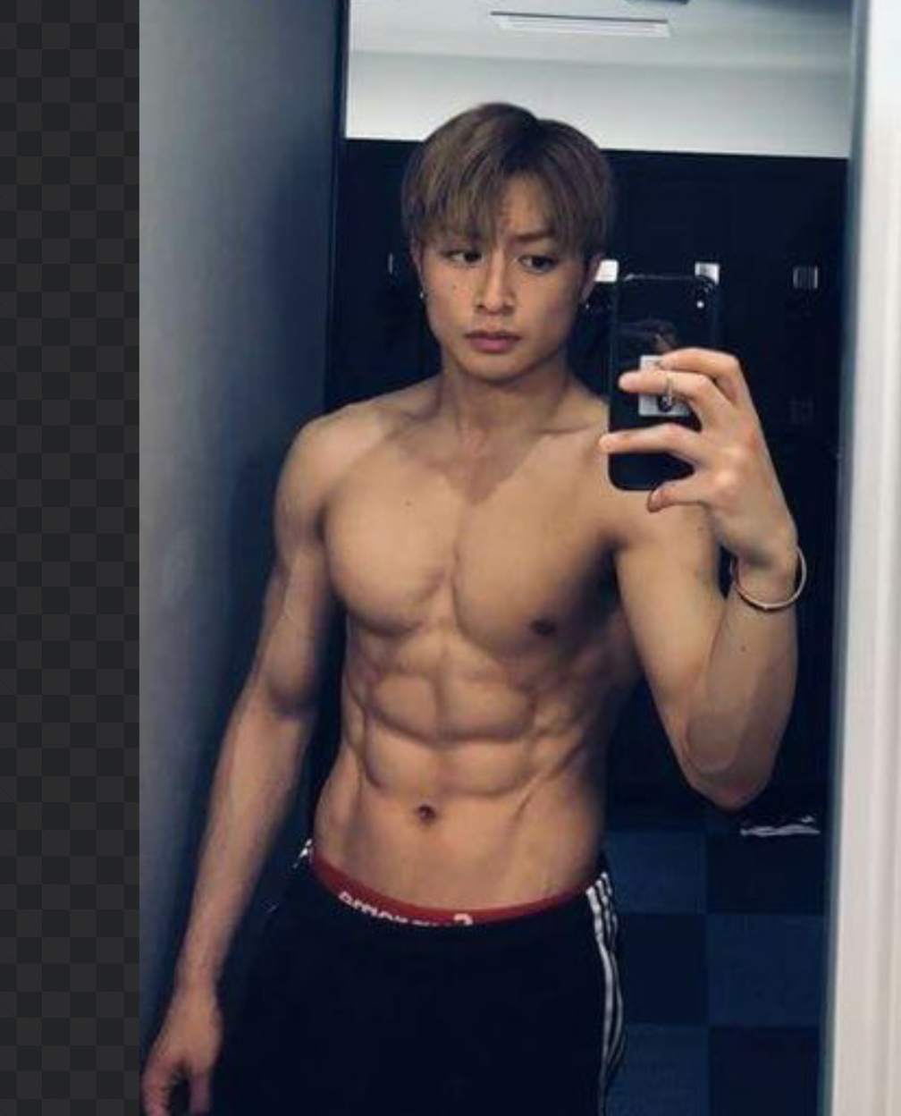 マッチョの男性